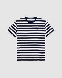 Polo Ralph Lauren - ICONIC EXCLUSIVE - Custom Slim Fit Striped Jersey T-Shirt