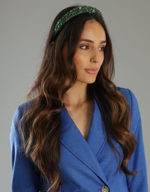 Morgan & Taylor - Elodie Headband in Green