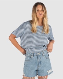 CAMIXA - Teena Linen T-shirt Top