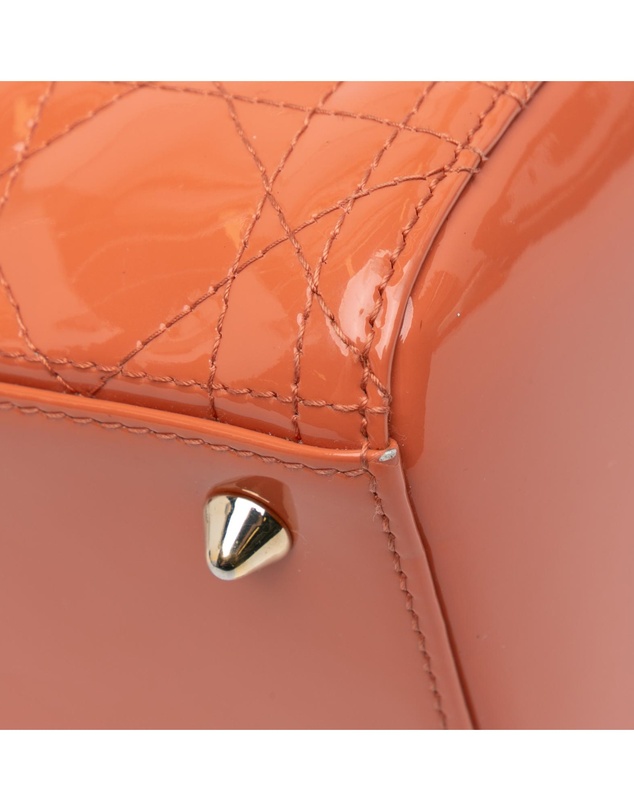 Pre-Loved by Azura Reborn - Pre-Loved Lady Dior Patent Leather Handbag