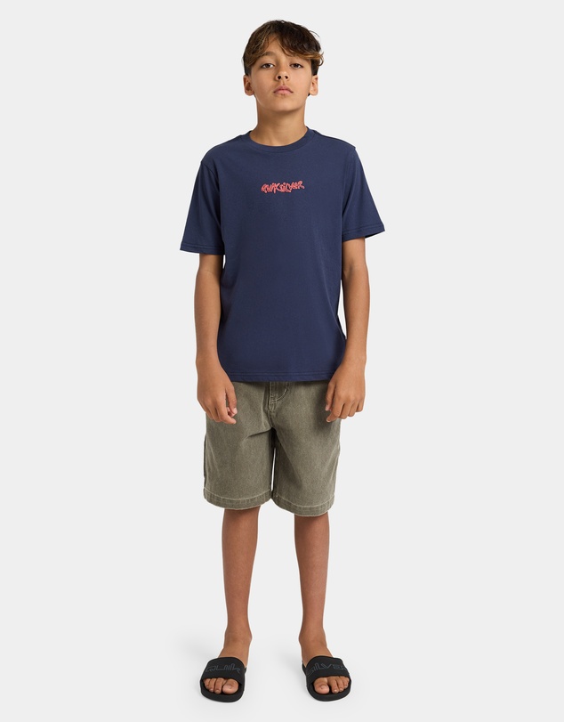 Quiksilver - Boys 8 to 16 Wax On T-Shirt