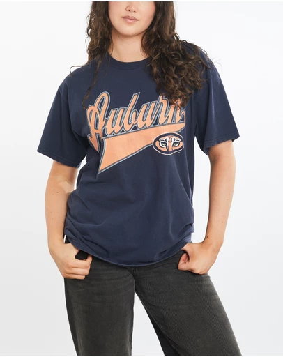 Vintage by The Real Deal - Pre Loved - Vintage 90s NCAA Auburn Tigers Tee