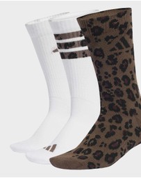 adidas Performance - Leo Graphic Socks 3 Pair Pack Unisex