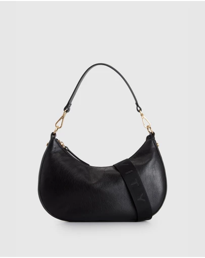 Evity - Clover Leather Shoulder Bag