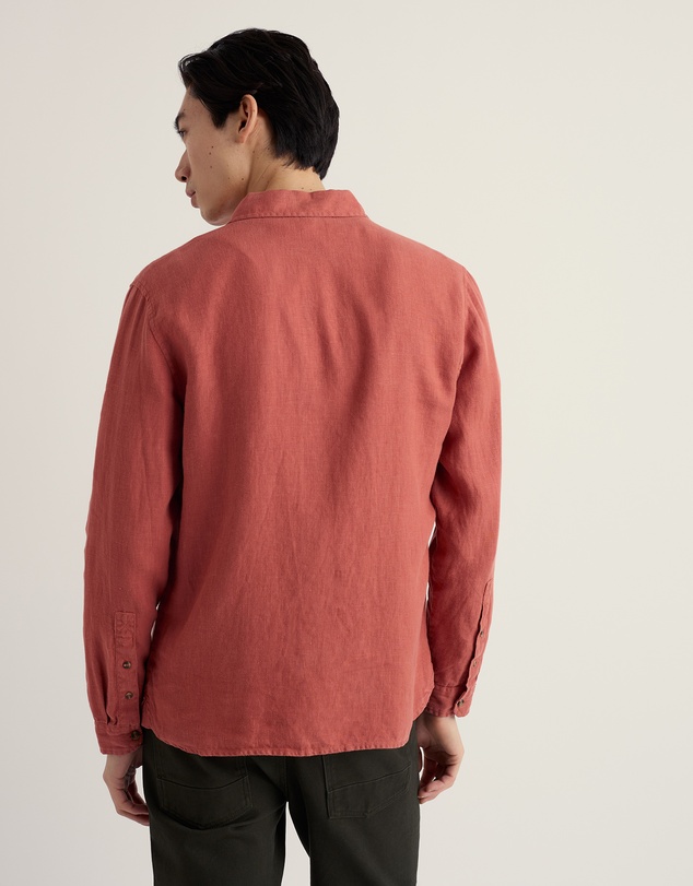 Seasalt - Seasalt Cornwall Red Men's Curator Shirt