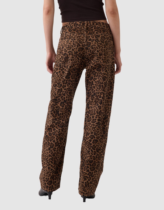 GAP - Mid Rise Straight Taper Barrel Jeans