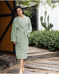 Bambury - Microplush Robe Sage