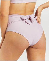Fiola Rose Swim - Leilani High Waisted Bottoms