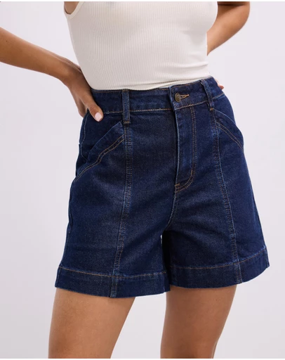 The Fated - Reese Denim Shorts