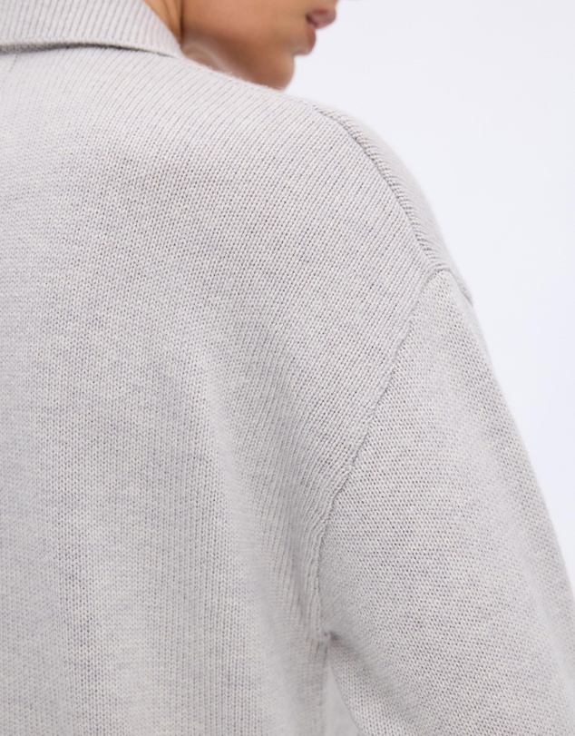 Minima Esenciales - Zoe Merino Wool Cashmere Blend Cardigan
