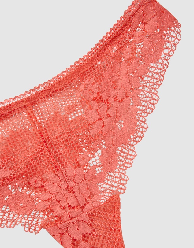 Passionata - Nina High Leg Brazilian Cut Lace Brief