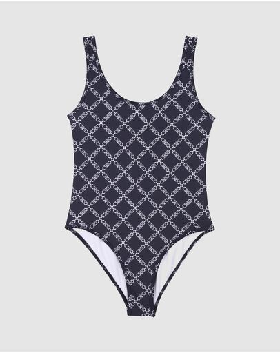 Navy White