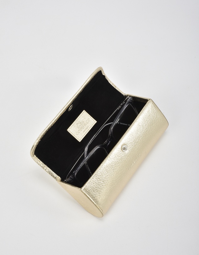 Cobb & Co - Idol Metallic Leather Glasses Case