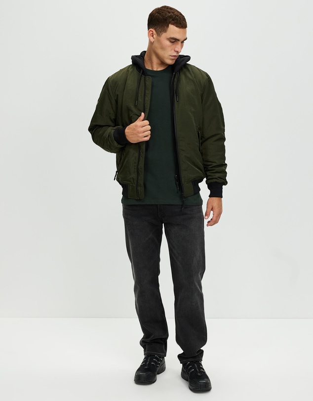 Superdry - Military Hooded MA1 Bomber Jacket