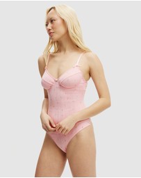 Cotton On Body - Sophie Cotton Pointelle Bodysuit