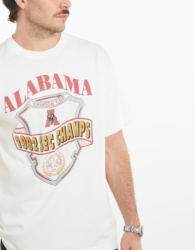 Vintage by The Real Deal - Pre Loved - Vintage 1992 NCAA Alabama Crimson Tide Tee