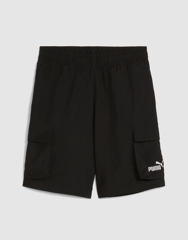 Puma - ESS No. 1 Logo Woven Cargo Shorts - Teens