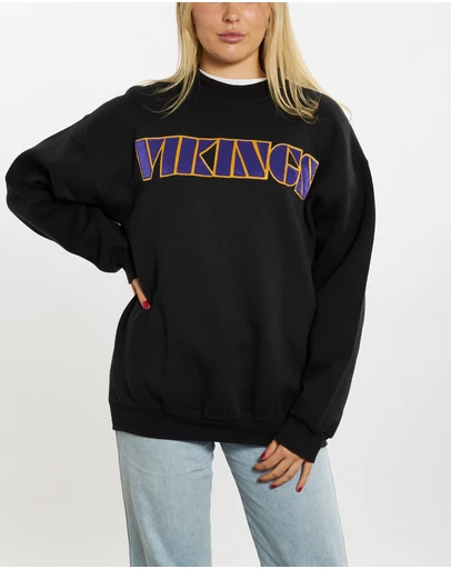 Vintage by The Real Deal - Pre Loved - 90s NFL Minnesota Vikings Sweatshirt