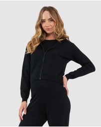 Ripe Maternity - Reese Nursing Knit Hoodie