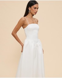 CHANCERY - Kayla Classic Square Neckline Gown