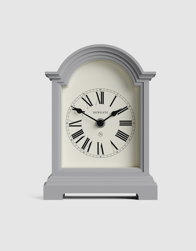 Newgate - Newgate Fillmore Mantel Clock-Clockwork Grey