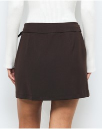 AERE - Sloane Mini Skirt