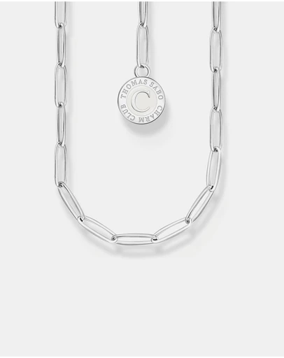 THOMAS SABO - Member Charm Necklace with Charmista Disc Silver