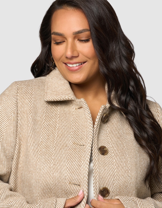 Something 4 Olivia - Masie Crop Coat