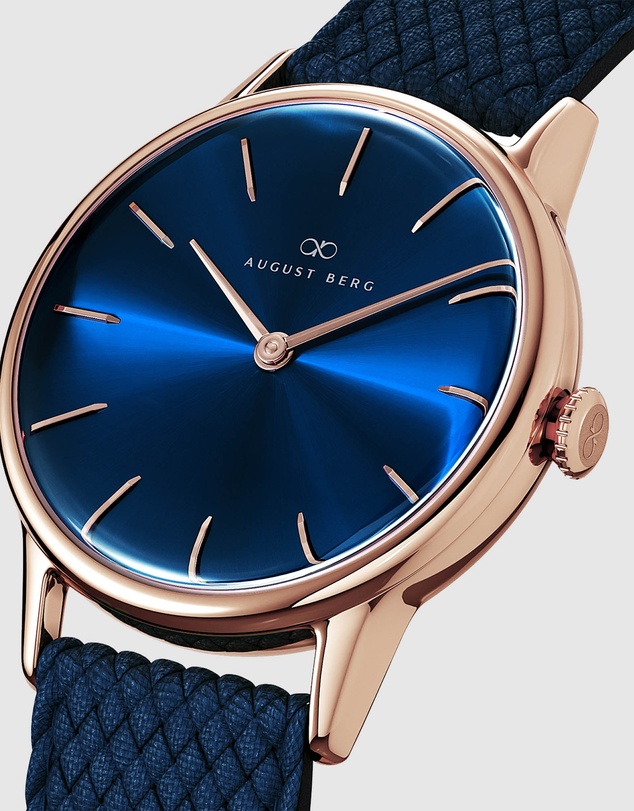 August Berg - Serenity 32mm Blue Watch