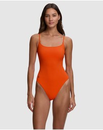 Polo Ralph Lauren - Kennedy Spaghetti Strap One-Piece Swimsuit