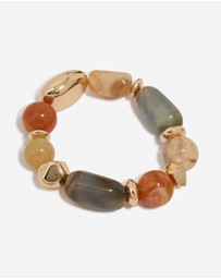 Lovisa - Mixed Beaded Stretch Bracelets 2-Pack