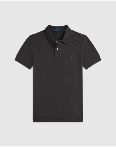 Polo Ralph Lauren - Slim Fit Cotton Mesh Polo Shirt - Teens