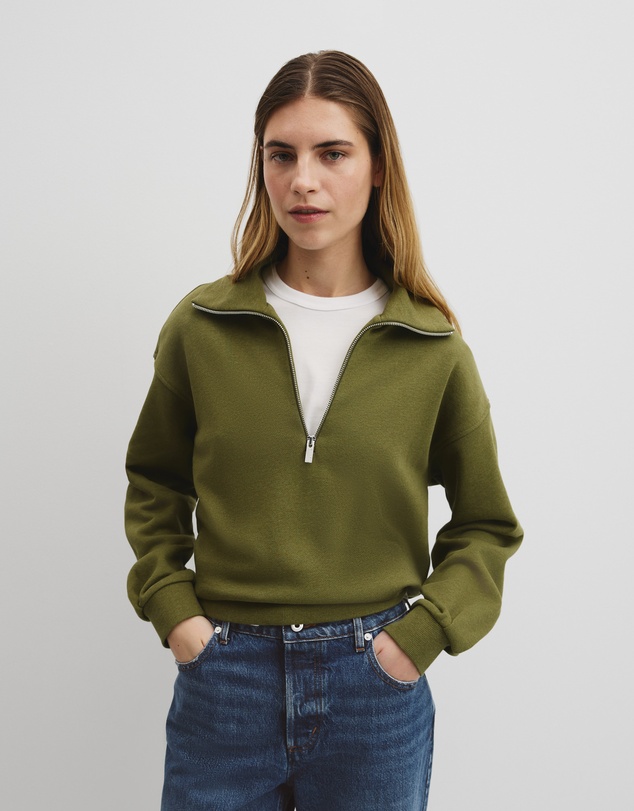 Country Road - Australian Cotton Funnel Neck Sweat