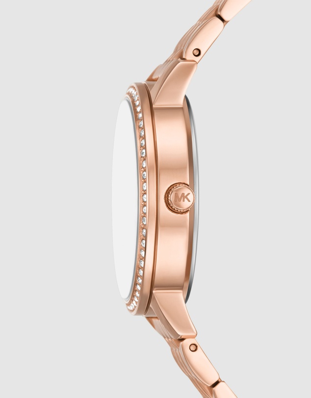 Michael Kors - Melissa Rose Gold Tone Chronograph Watch