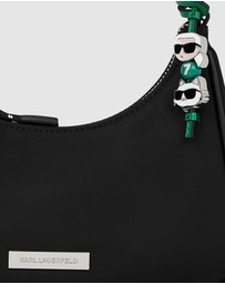 Karl Lagerfeld - Ikon Nylon Shoulder Pouch
