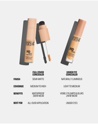 MAKE UP FOR EVER - HD Skin Full Cover Concealer Multi-Use Concealer with Niacinamide & Hyaluronic Acid