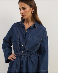 Atmos&Here - Alma Denim Chambray Shirt