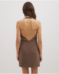 Dazie - The Trendsetter Halter Mini Dress