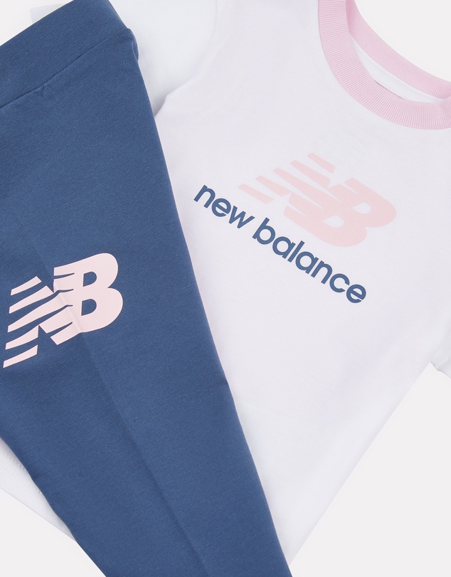 New Balance - Jersey Ringer Tee & Legging Set