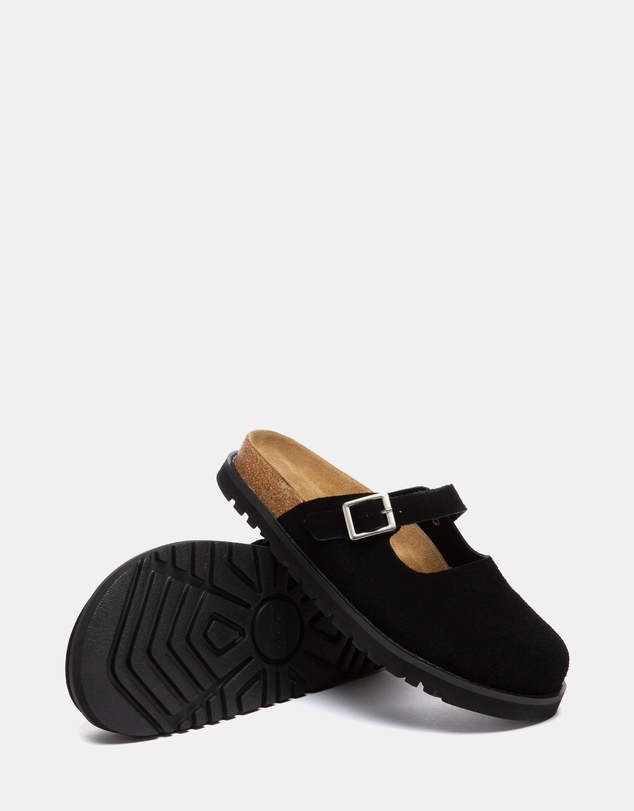 EVERAU - Australian Shepherd Ugg Brikon Cow Suede Upper Loafer Oxfords Flats