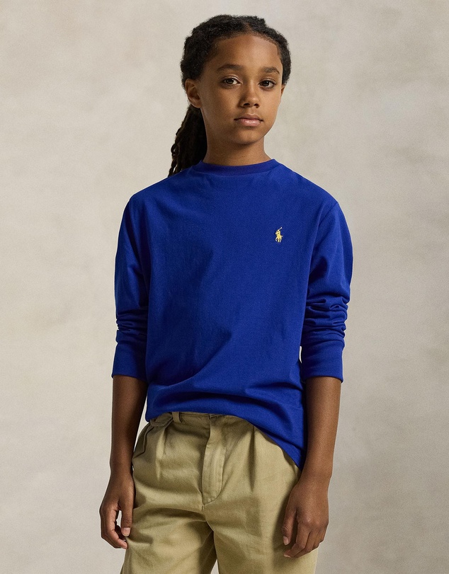 Polo Ralph Lauren - Cotton Jersey Long-Sleeve Tee - ICONIC EXCLUSIVE - Teens
