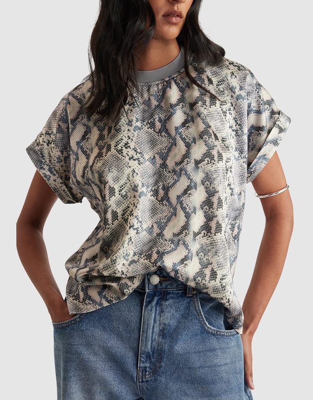 Decjuba - Annmaree Satin Tee