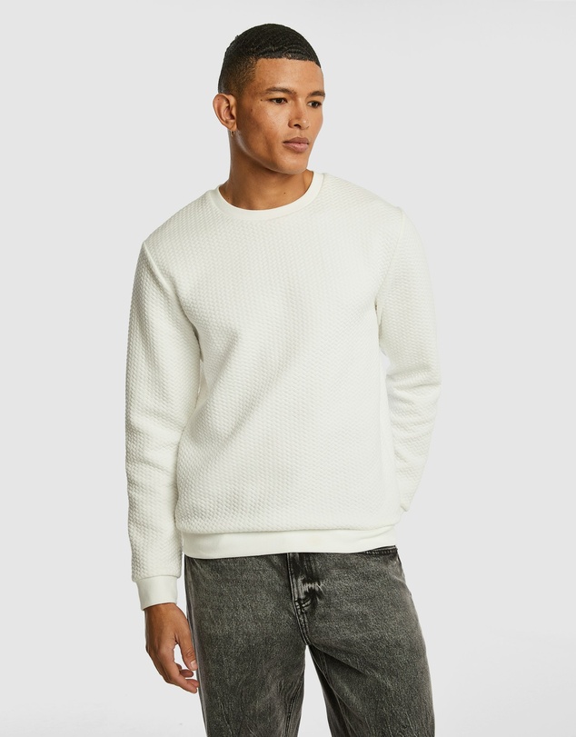 yd. - Tech Textured Sweatshirt