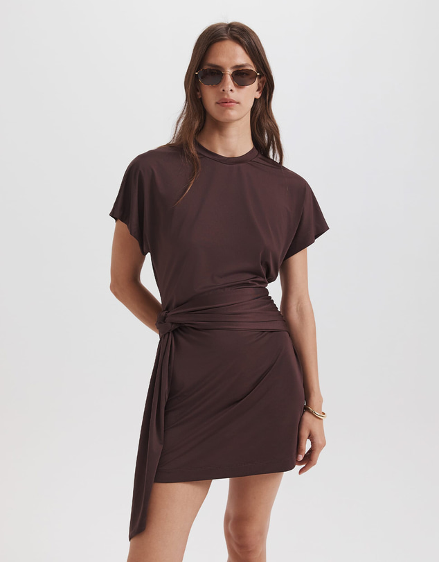 SABA - Sophie Drape Front Mini Dress