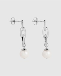 Najo - Clair de Lune Silver Earrings