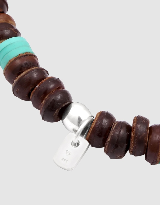 Kuzzoi - ICONIC EXCLUSIVE - Coconut Donut Bead Bracelet in 925 Sterling Silver