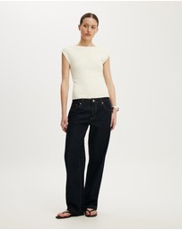 Cotton On - Double Knit Boat Neck