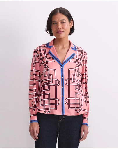 Sportscraft - Rhodes Print Blouse
