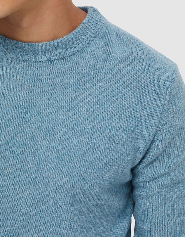Oxford - Leon Crew Neck Wool Rich Knit