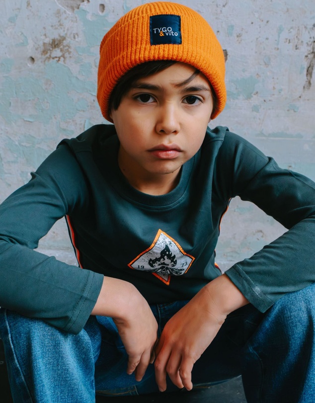 TYGO&vito - Mason Organic Long Sleeve T-Shirt - Kids-Teens